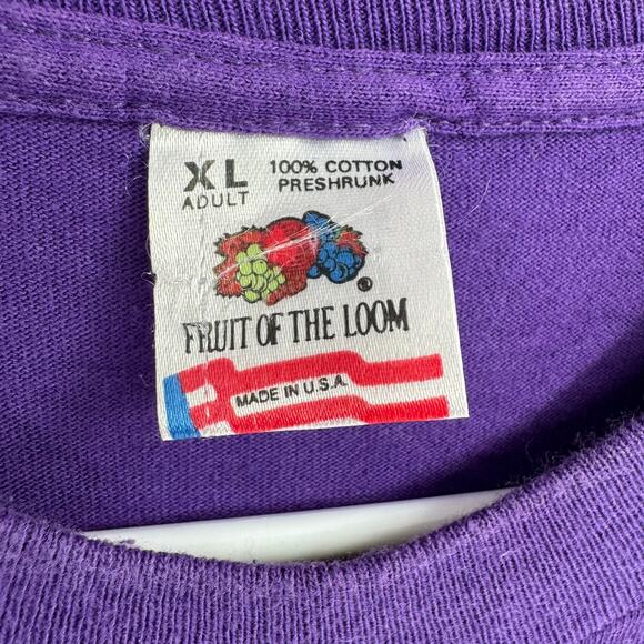 VTG Minnesota Vikings NFL Central Division 1992 Champions T-Shirt Mens XL Purple - Picture 6 of 9